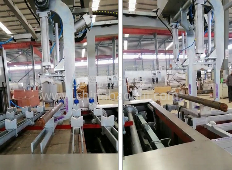 機(jī)械手自動上下料油缸清洗機(jī)